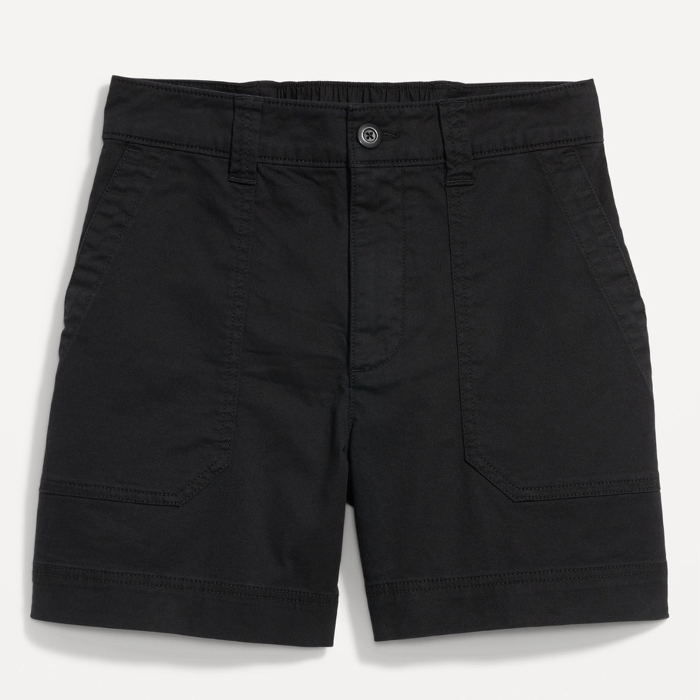 Black Old Navy Women’s Chino Shorts